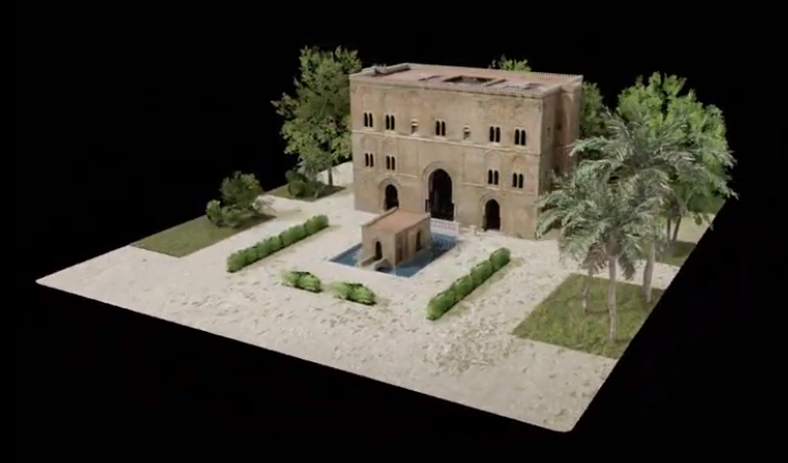 Il Giardino della Zisa e la Cuba di Palermo in mostra a Granada