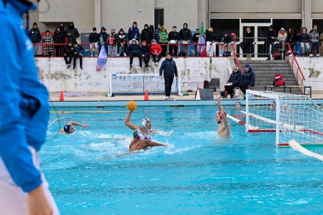 Johnny Hooper in azione in Telimar-Savona 12-11, serie A1 2022-2023