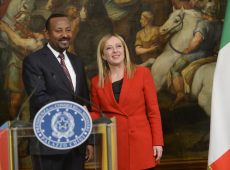 Italia-Etiopia, Meloni “Rafforzare legame con un partenariato paritario”