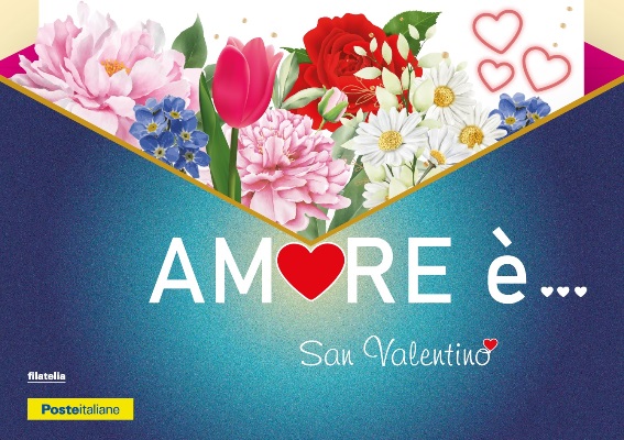 La cartolina di San Valentino di Poste Italiane