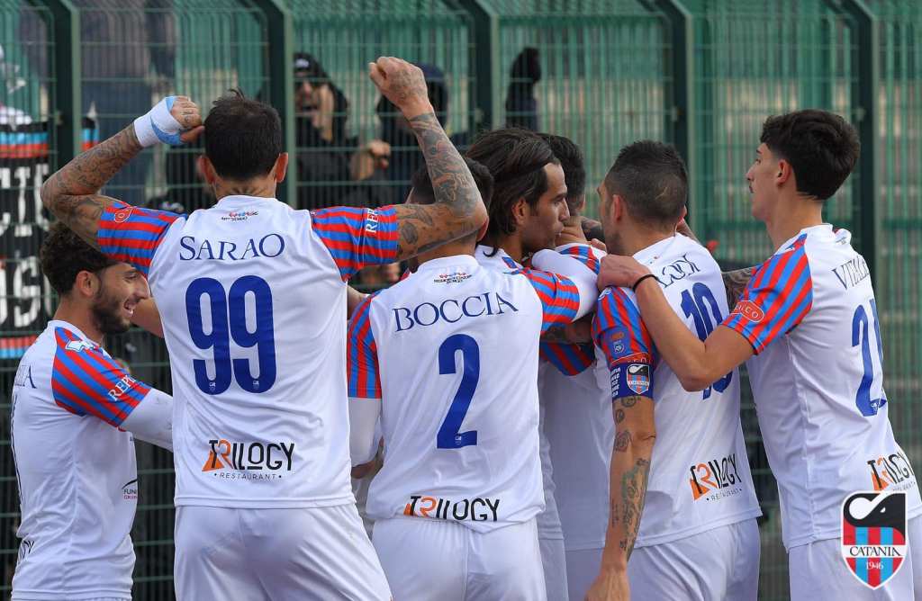 Catania festeggia vittoria a Castrovillari, serie D 2022-2023