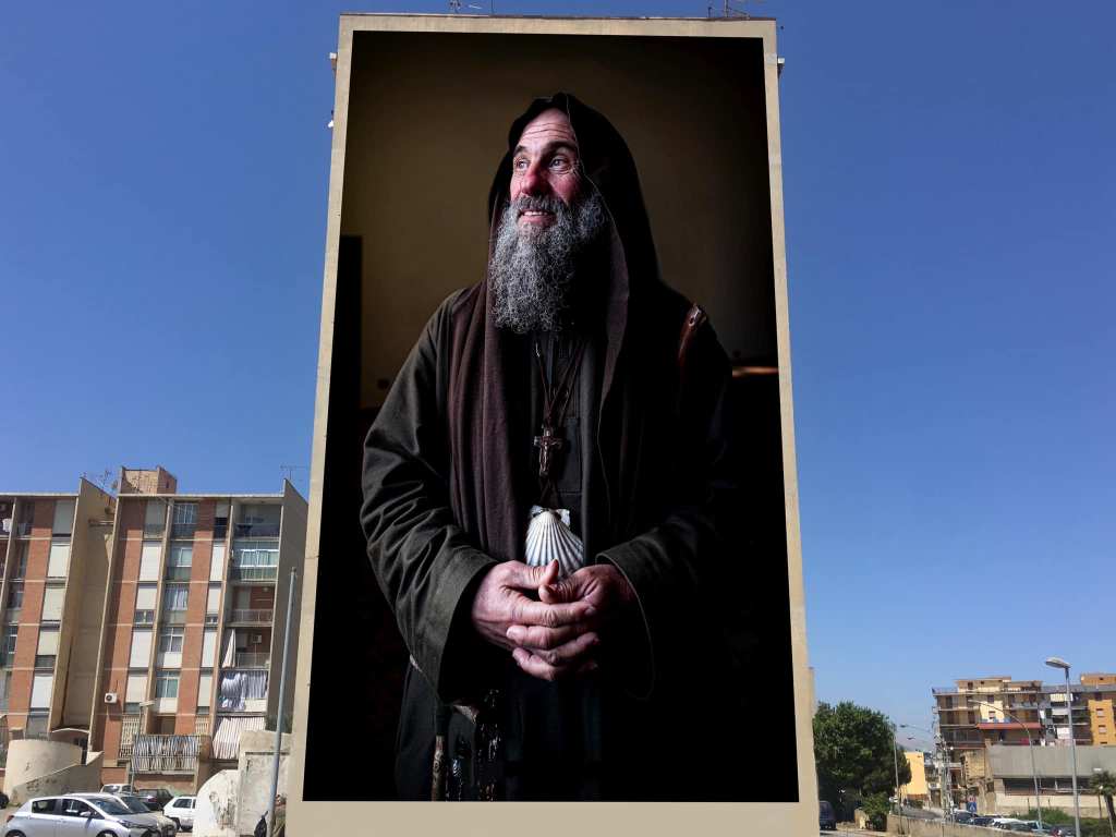 Murales Biagio Conte allo Sperone - Idea Concept Editing