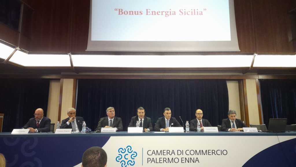 Bonus Energia Sicilia, incontro Camera di Commercio Palermo