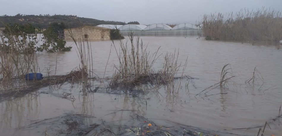 Aziende agricole allagate nel Ragusano