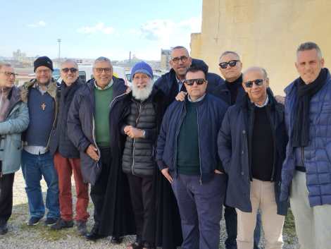 Donazione di arance alla Missione Speranza e Carità di Biagio Conte