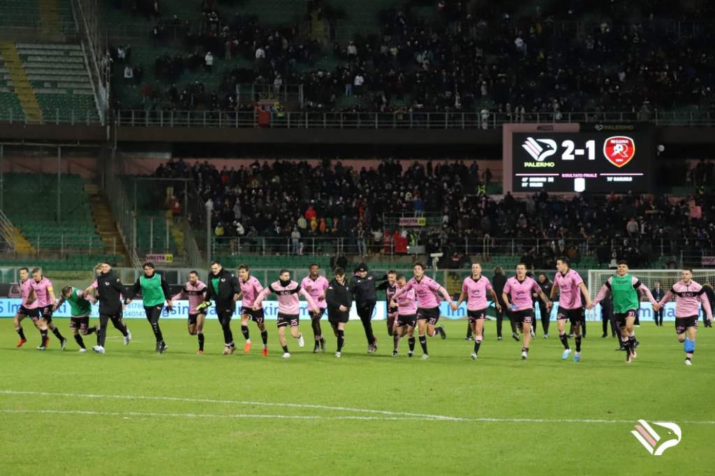Palermo-Reggina 2-1, serie B 2022-2023