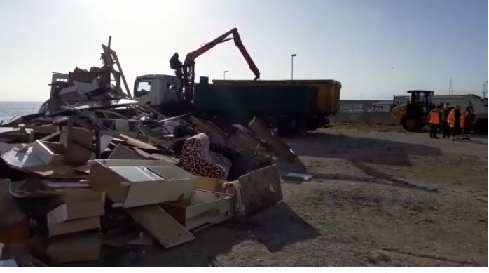 Arenella rimossa vampa di San Giuseppe