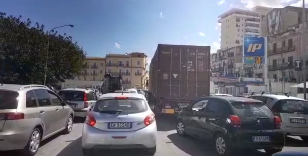 Caos Traffico Sant'Erasmo, Palermo