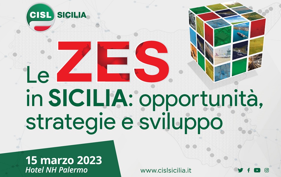 Vertice a Palermo promosso dalla Cisl verificare lo stato di attuazione delle Zes in Sicilia con il governo regionale e i commissari