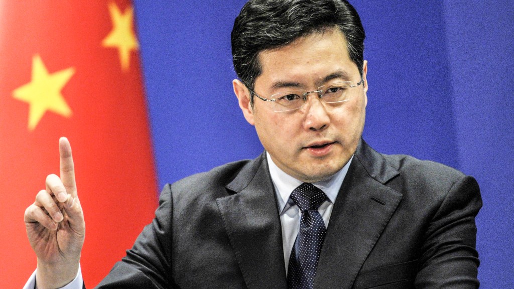 Qin Gang, neo ministro degli Esteri della Cina.