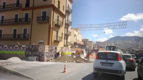 Caos Traffico Sant'Erasmo, Palermo