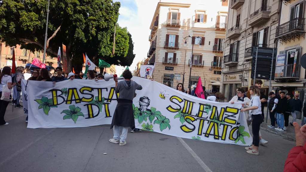 Corteo antimafia a Palermo