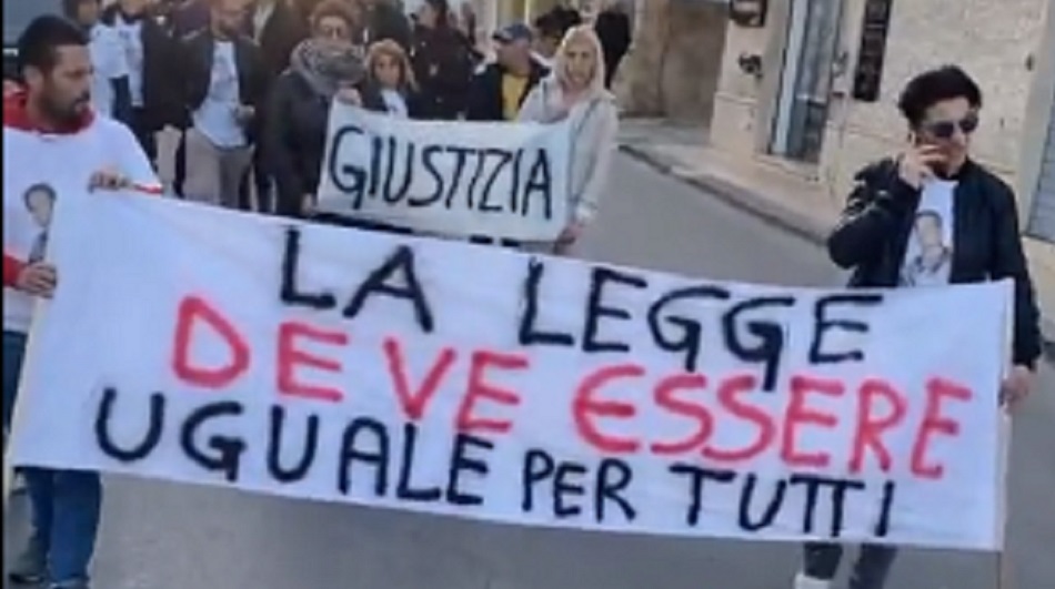 La marcia per Vincenzo Cancemi