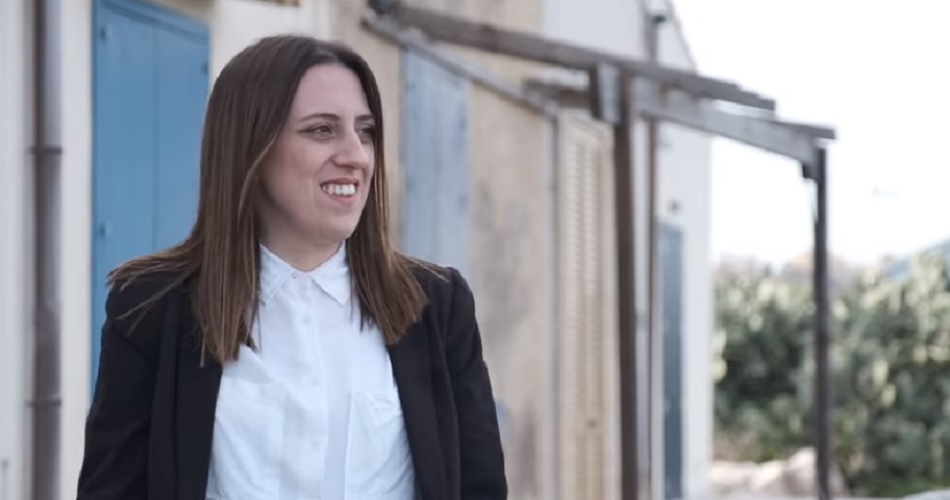 Rachele Rocca, candidata a sindaco di Portopalo