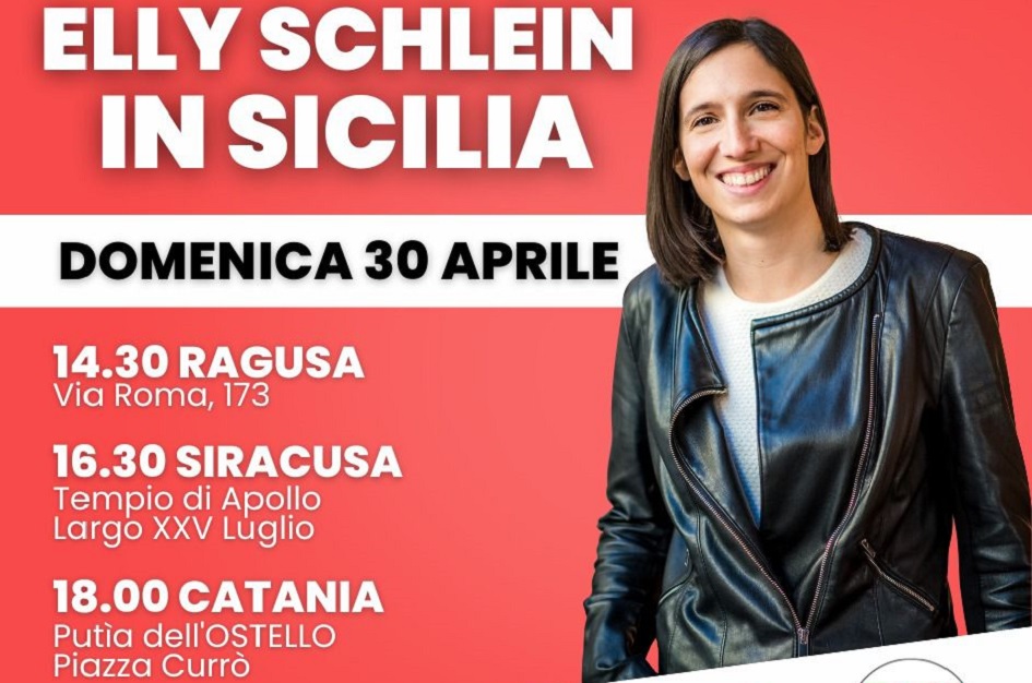 Tra commemorazioni e tour elettorale, la due giorni di impegni in Sicilia per la segretaria del Pd Elly Schelin