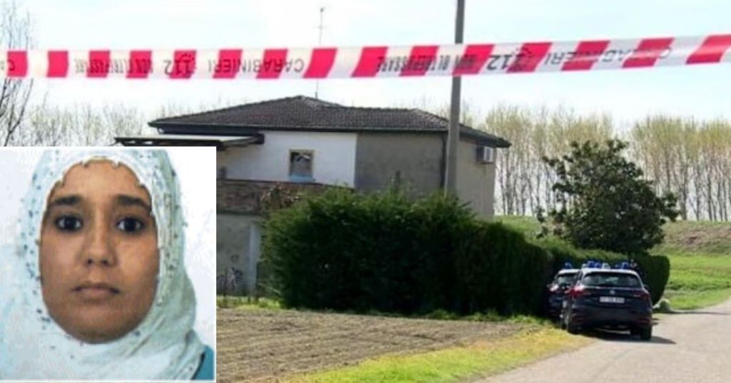 Rkia Hannaoui e la casa in cui è rimasta uccisa.