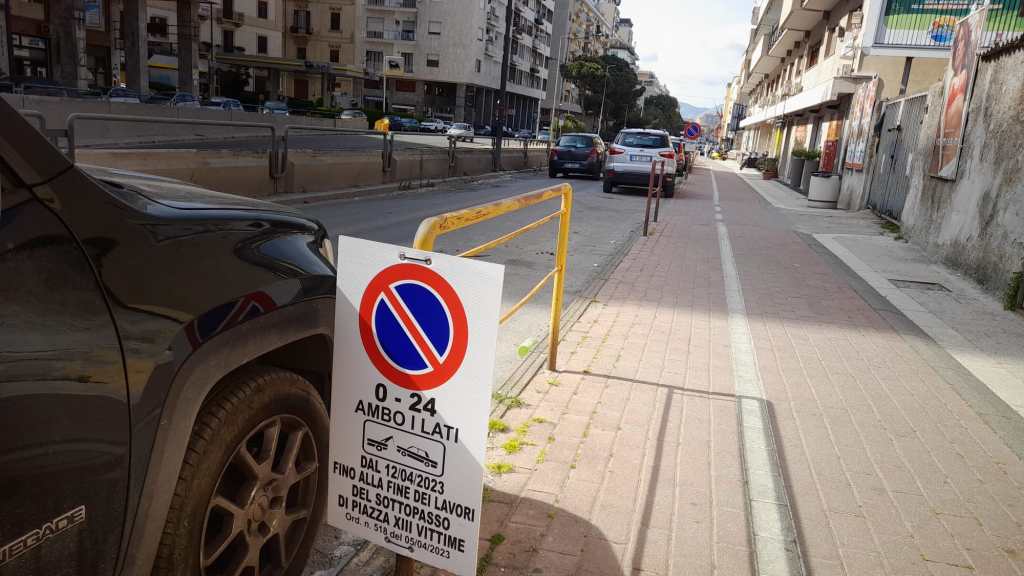 Sottopasso via Crispi, seconda fase lavori