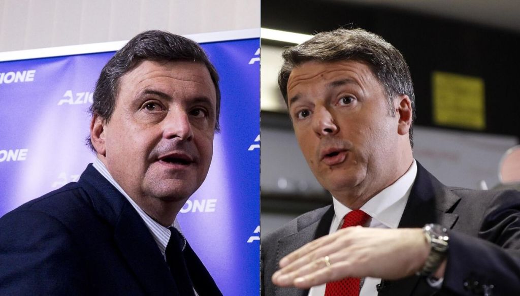 Carlo Calenda e Matteo Renzi.