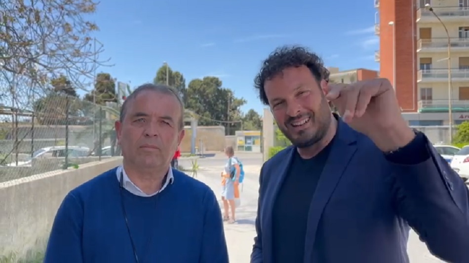 L'assessore Pantano ed il sindaco di Siracusa Italia