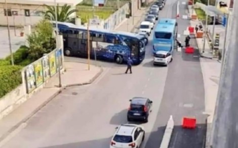 La pista ciclabile in via Von Platen a Siracusa