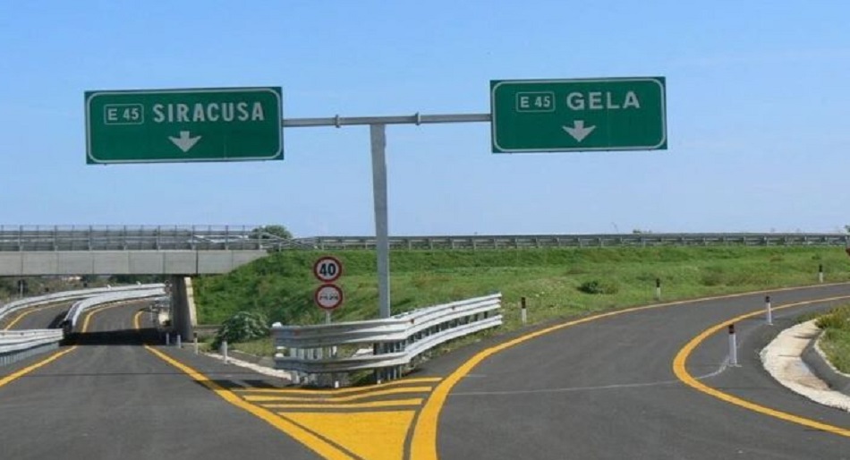 L'autostrada Siracusa-Gela