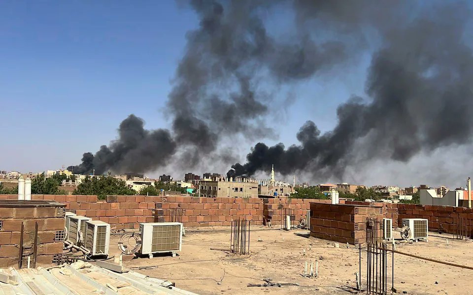 Guerra in Sudan.