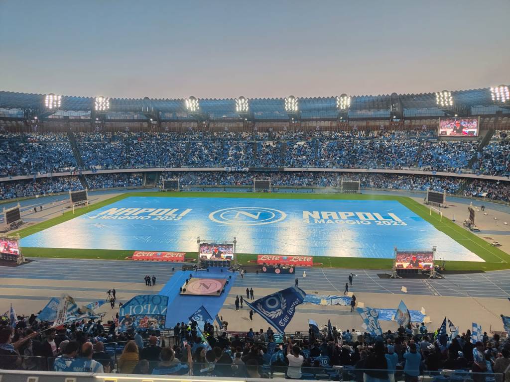 Napoli Stadio Maradona.