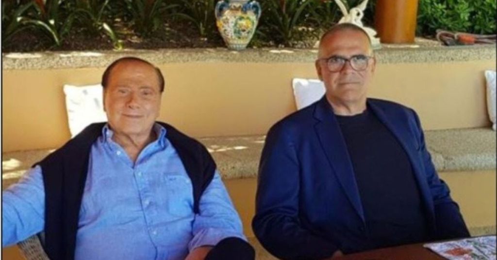 Silvio Berlusconi e Alberto Zangrillo.