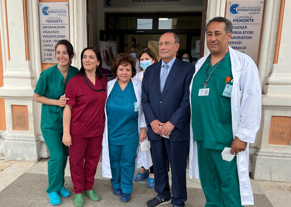 Il plauso del presidente della Regione a conclusione della sua visita al reparto di neuroriabilitazione di Messina