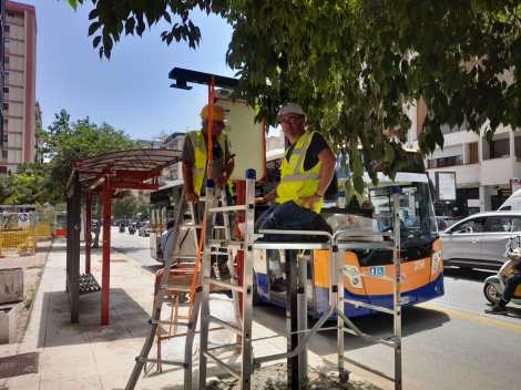 Amat montate paline elettroniche