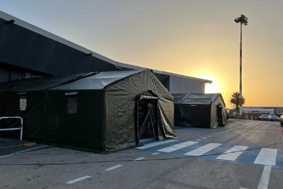 Interventi tampone all’aeroporto di Catania con le tensostrutture per ampliare il terminal C ed accogliere più passeggeri