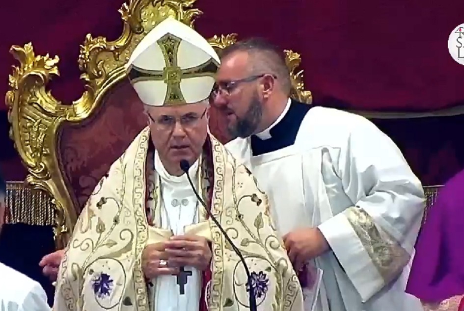 Nel giorno della grande festa alla Santuzza l’arcivescovo Lorefice ha ricordato le vittime della mafia e della droga