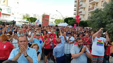 Manifestazione 19 luglio via D'Amelio, Palermo 