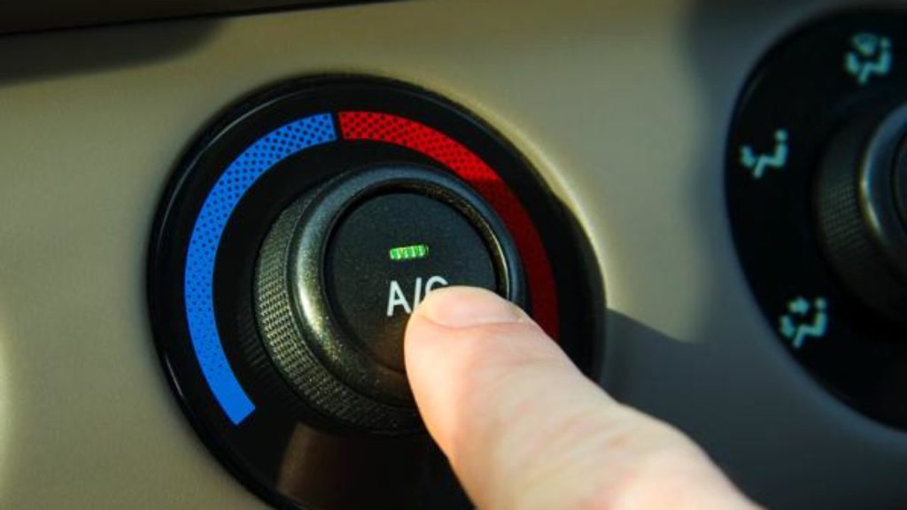 Aria condizionata in auto.