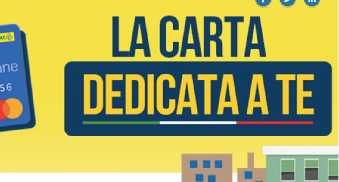 Carta Dedicata A Te Ultime Notizie Dedicata a te, carta acquisti, come si usa, come ottenerla, come