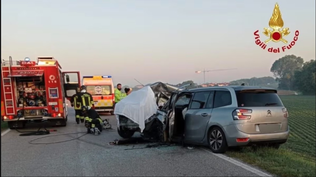 Incidente stradale a Jesolo.