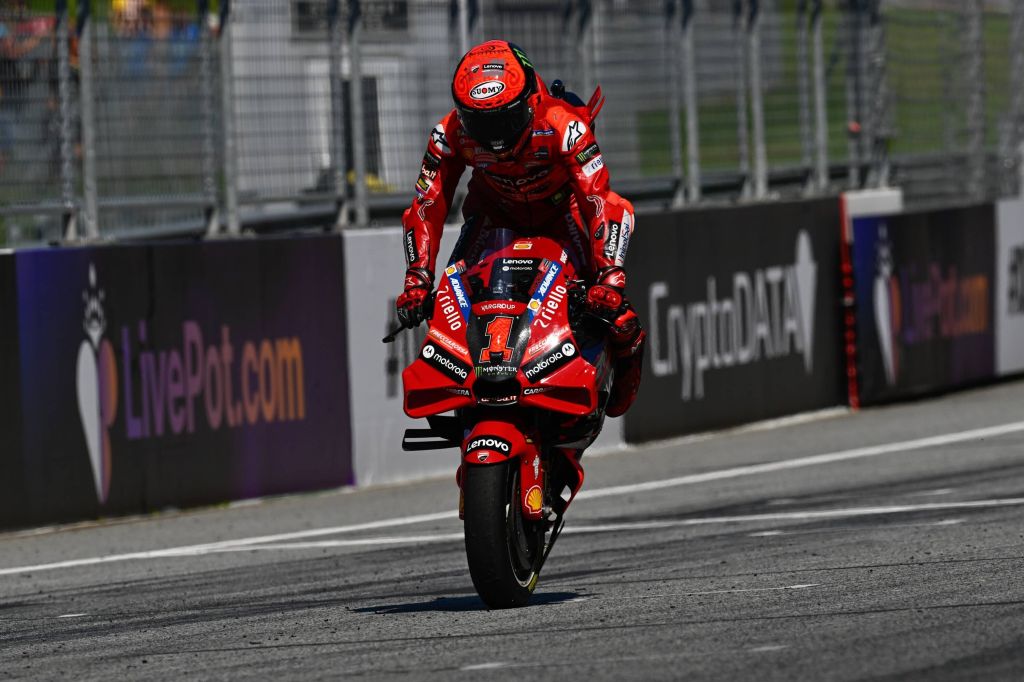 MotoGp, Bagnaia vince in Austria e allunga in classifica - BlogSicilia ...
