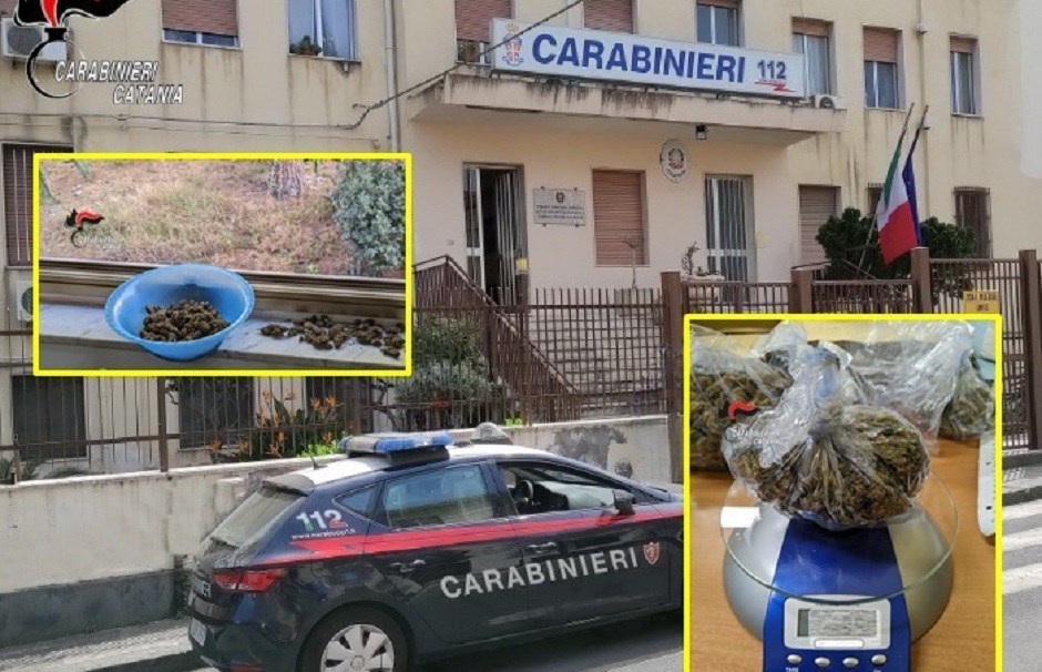I carabinieri a Catania scoprono in una palazzina il giro di droga, arrestato un 31enne beccato mentre spaccia