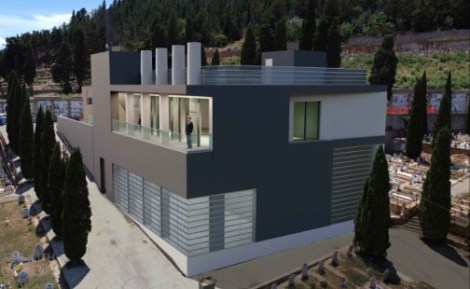 Progetto nuovo forno crematorio cimitero Rotoli