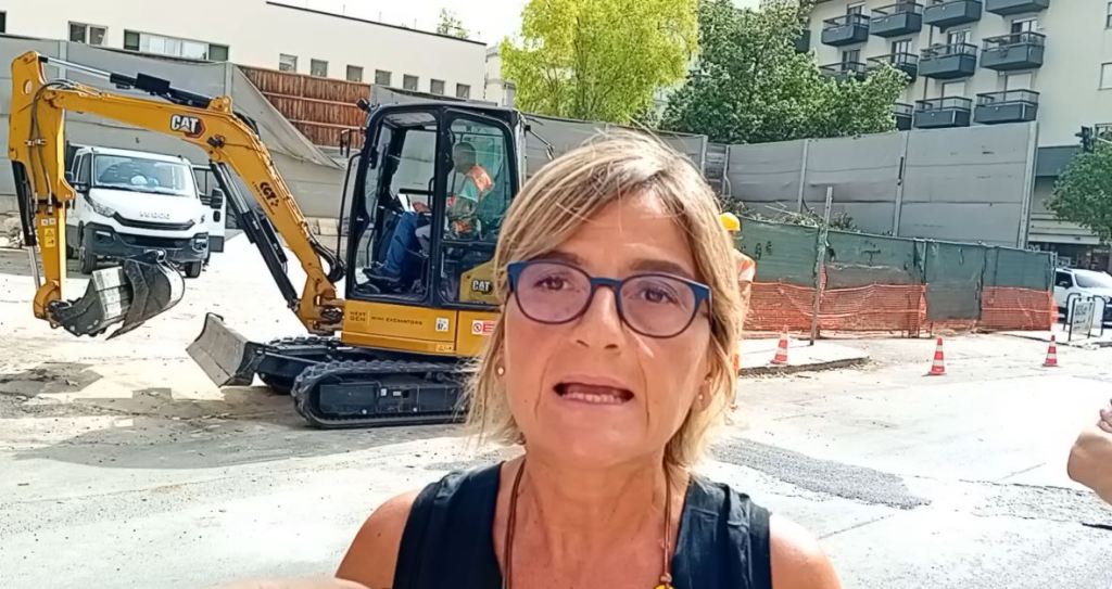 Cantiere passante ferroviario fermata Lazio, Palermo, residenti