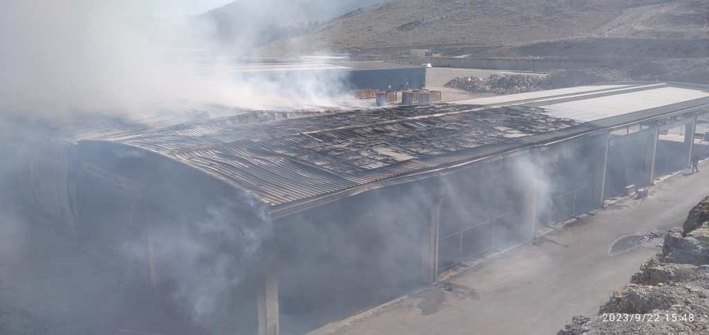 Bellolampo incendio 22 settembre Palermo