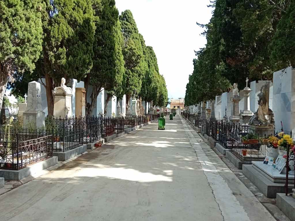 Cimitero dei Rotoli, immagine nuovi loculi a muro