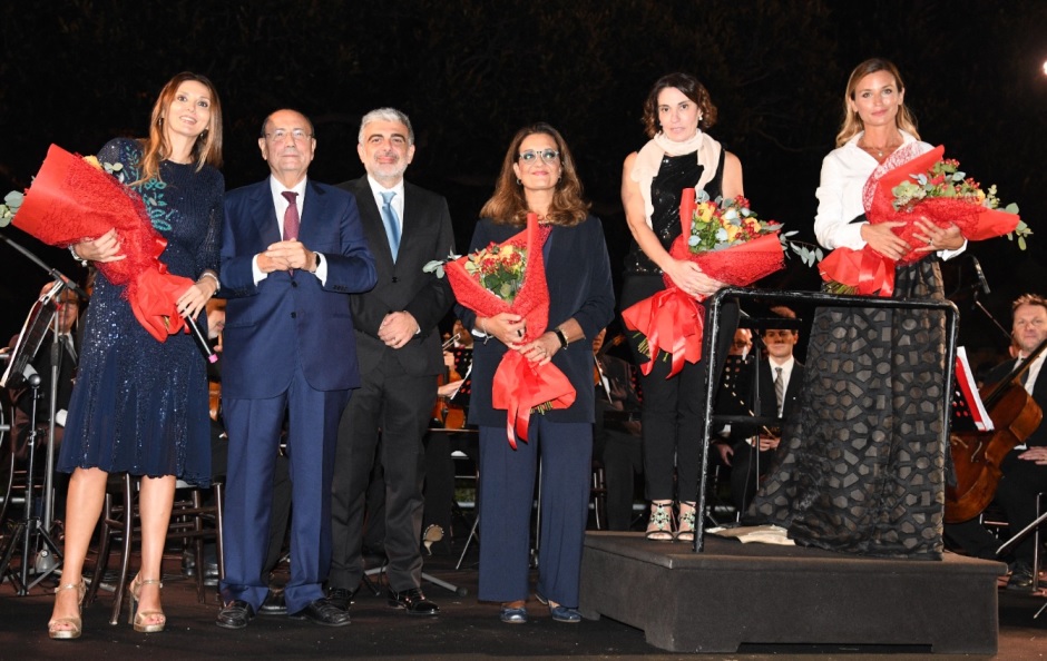 Consegnati i riconoscimenti per la I edizione del premio Alessi a Catena Fiorello, Stefania Auci, Salvo Toscano, Beatrice Venezi
