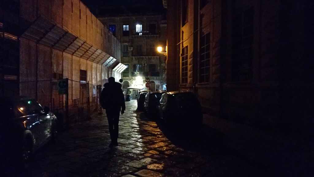 Via Valverde al buio, Palermo