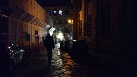 Via Valverde al buio, Palermo