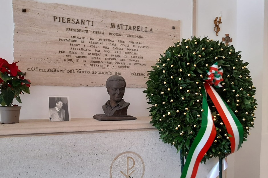 Si ricorda a Palermo il 44° anniversario dell’omicidio di mafia del presidente della Regione Piersanti Mattarella
