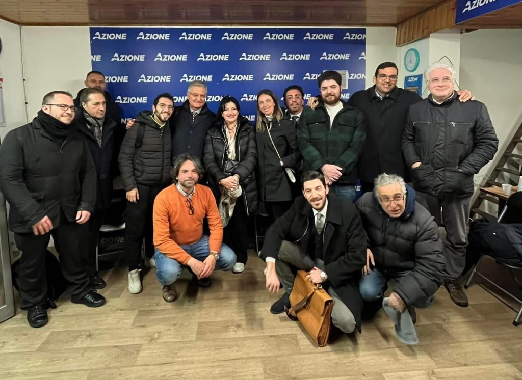 Leonardo Canto alla riunione di Azione