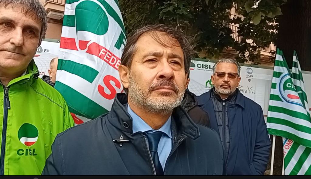 Prefettura, sit-in Cisl morti sul lavoro