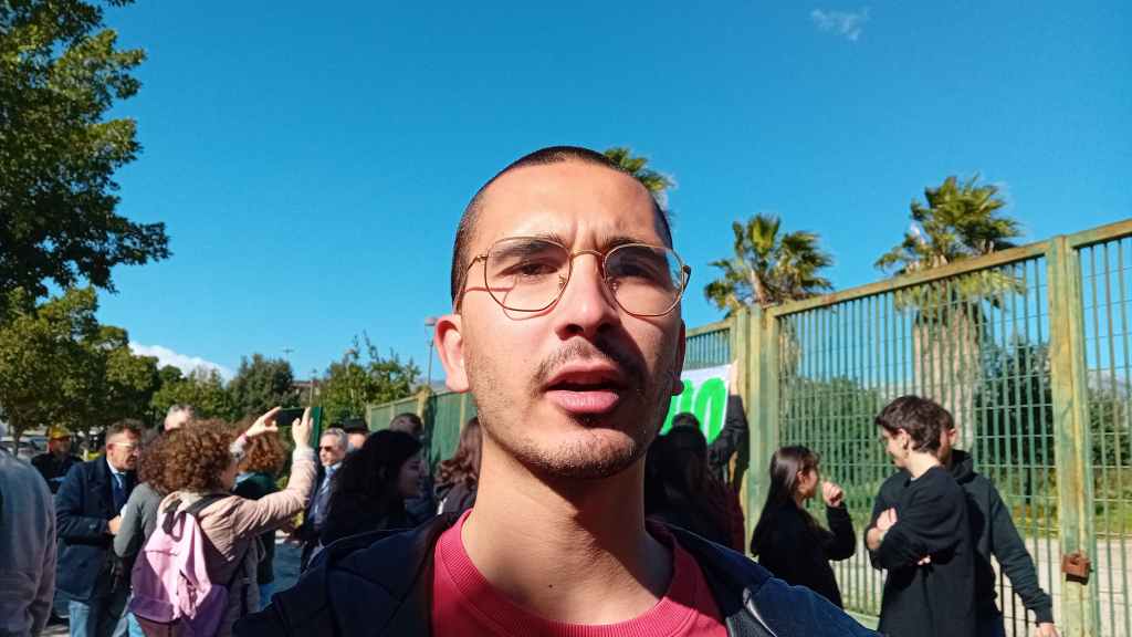 Protesta per riapertura parco Cassarà