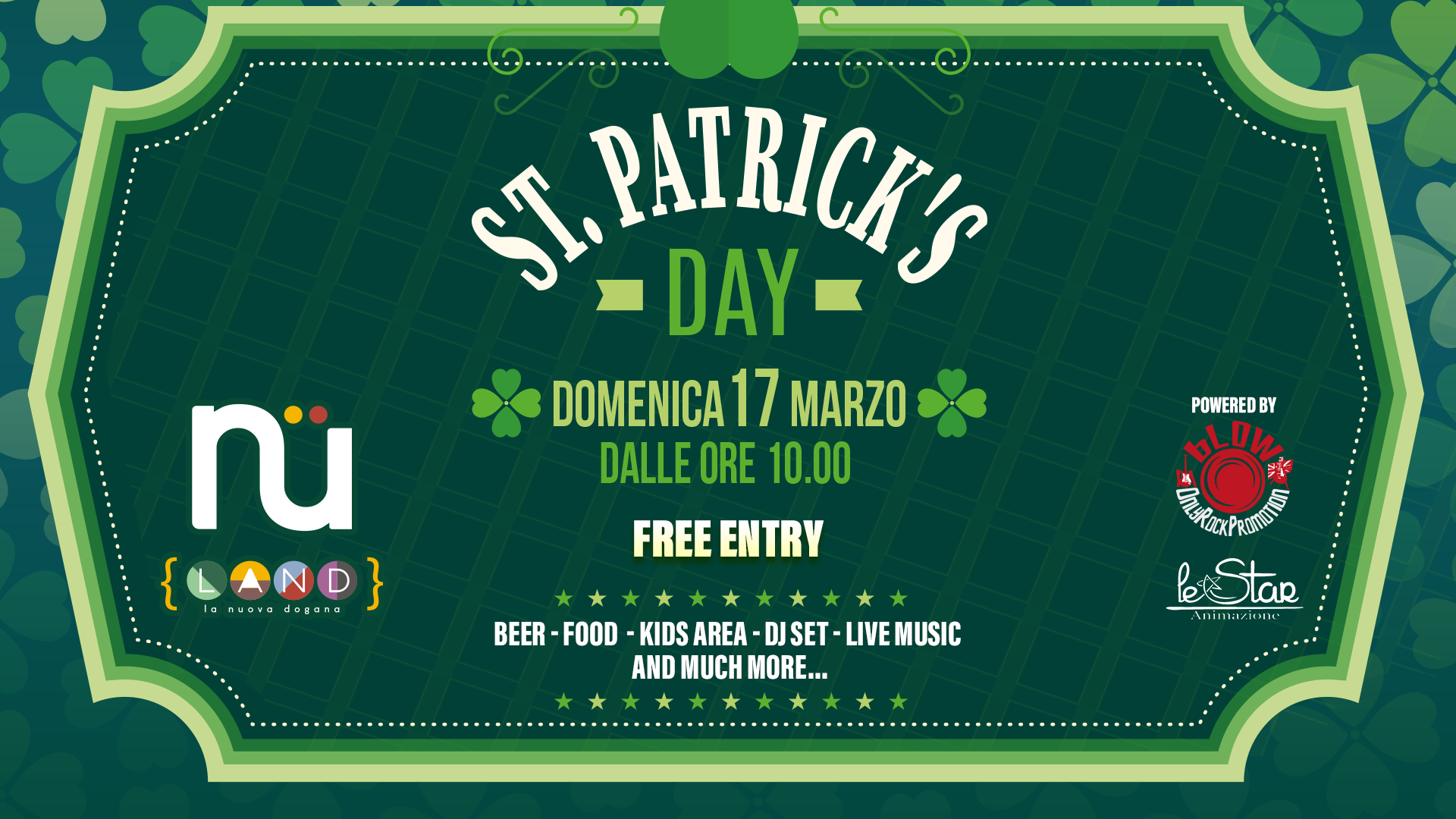 Nu Doganae si tinge di verde in occasione della festa di San Patrizio